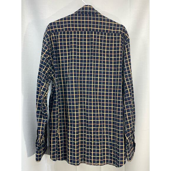 Alan Flusser Men’s Long Sleeve Button Up Multi‎ Color Size XL - Picture 3 of 5